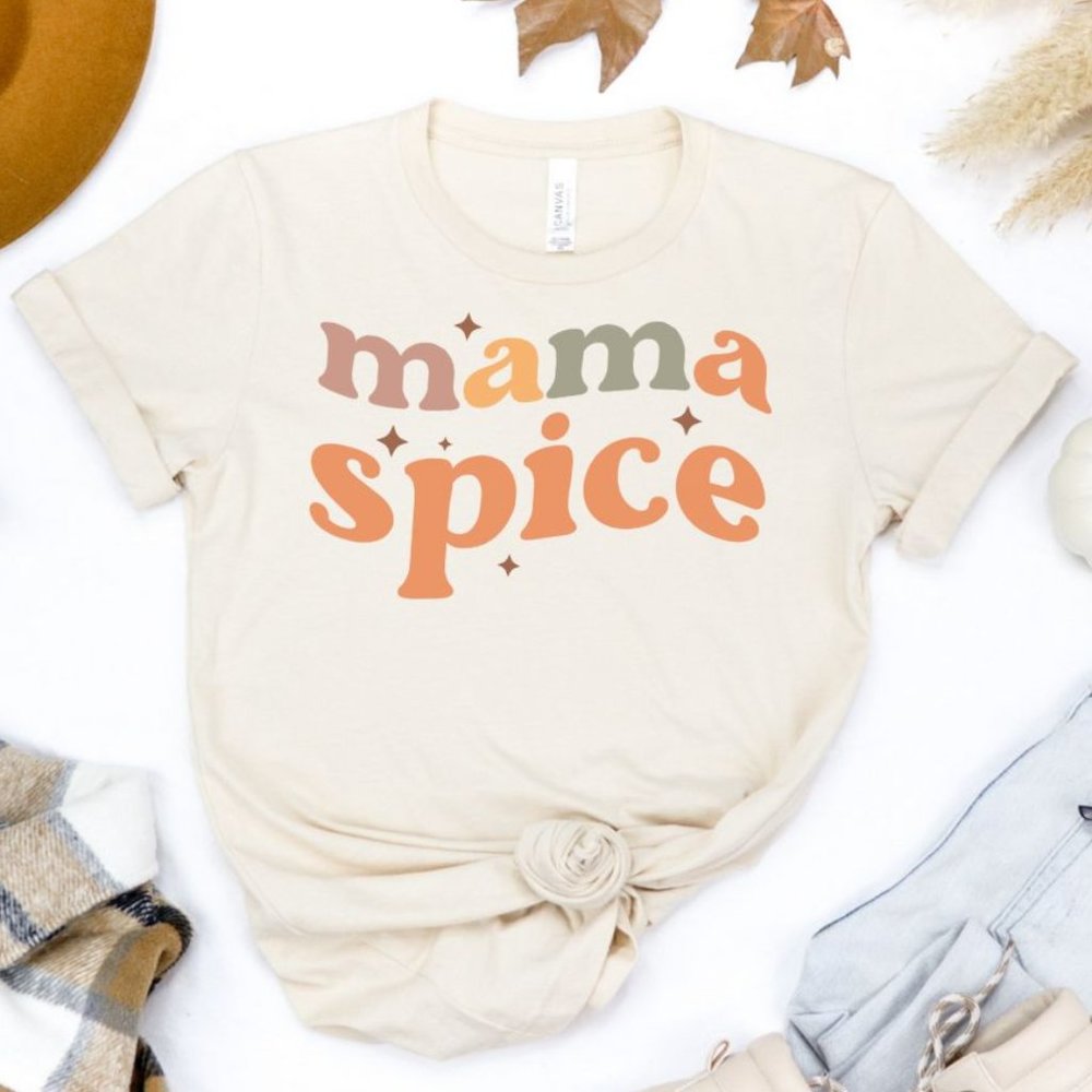 Mama Spice Graphic T-shirt Halloween Shirt Thanksgiving Shirt